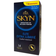 SKYN Elite Extra lube 14 штк. Упаковка 